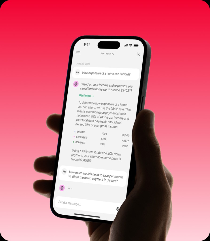 Emergency assessment chat on a phone